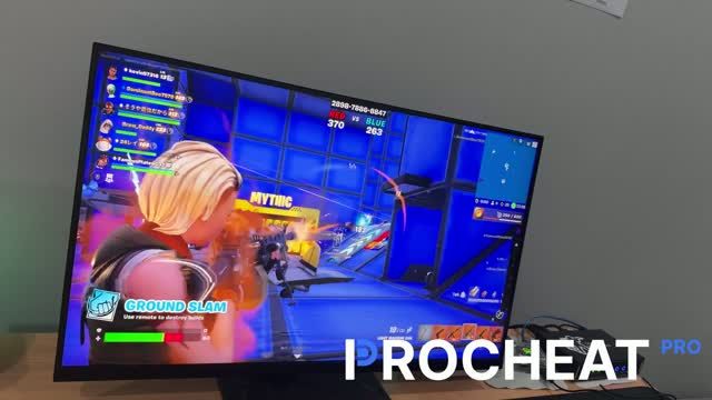 Геймплей DMA-чита в Fortnite