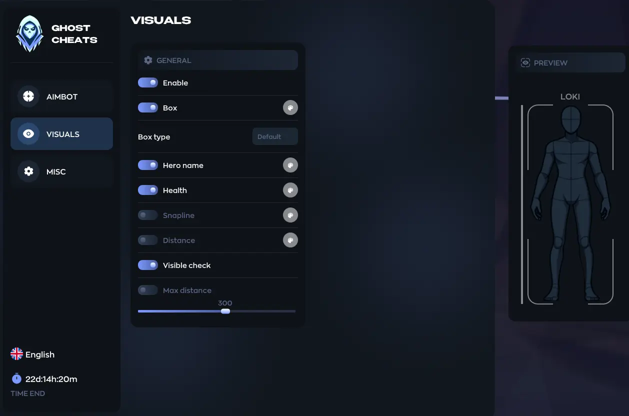 Чит Marvel Rivals Ghost 4