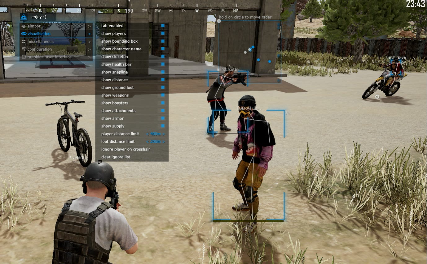 Чит PUBG Mason 3