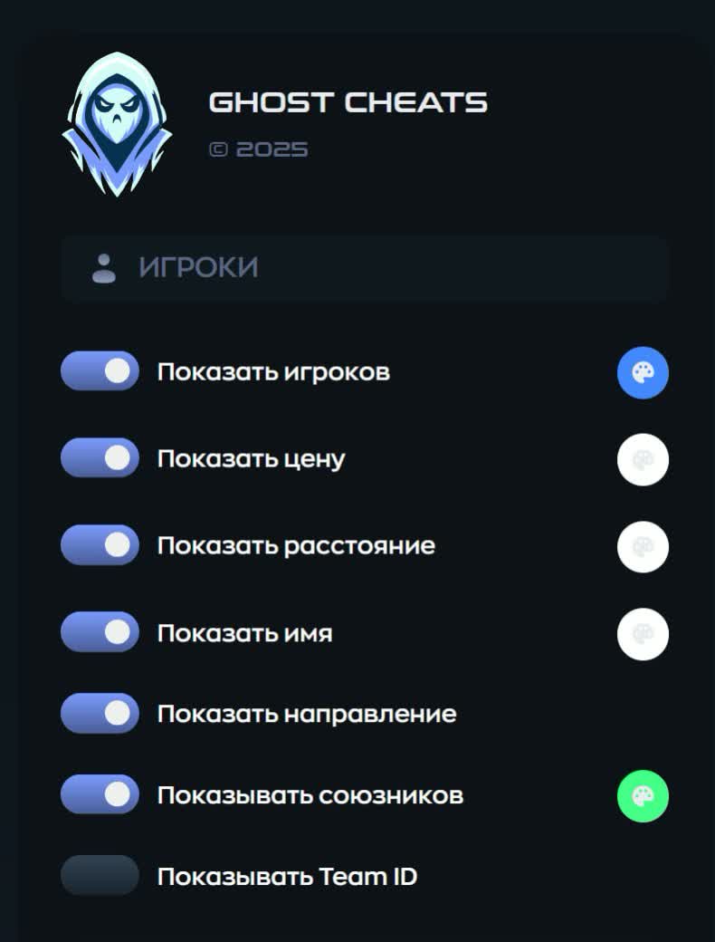 Ghost Браузерный радар ABI 3