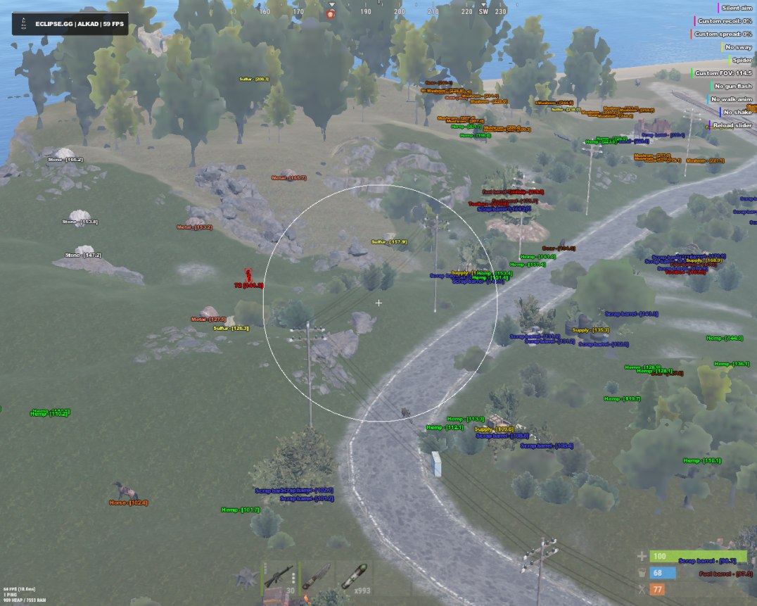 Eclipse RUST Пиратка 3