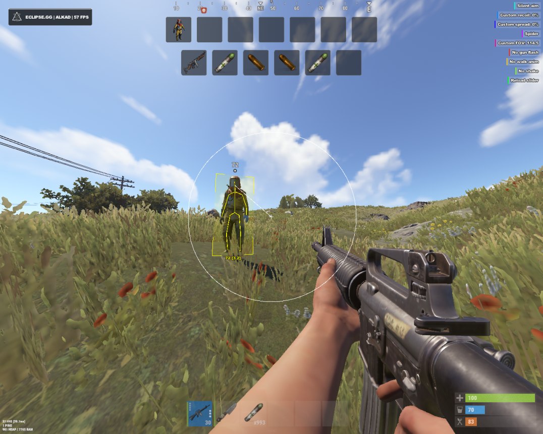 Eclipse RUST Пиратка 4