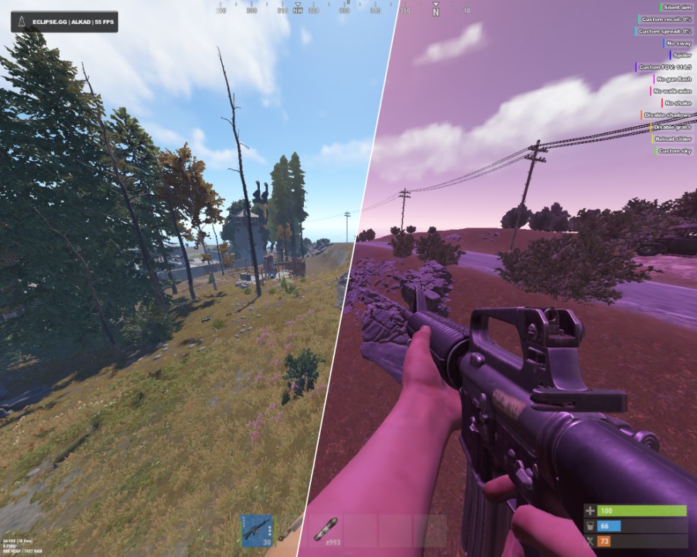 Eclipse RUST Пиратка 2